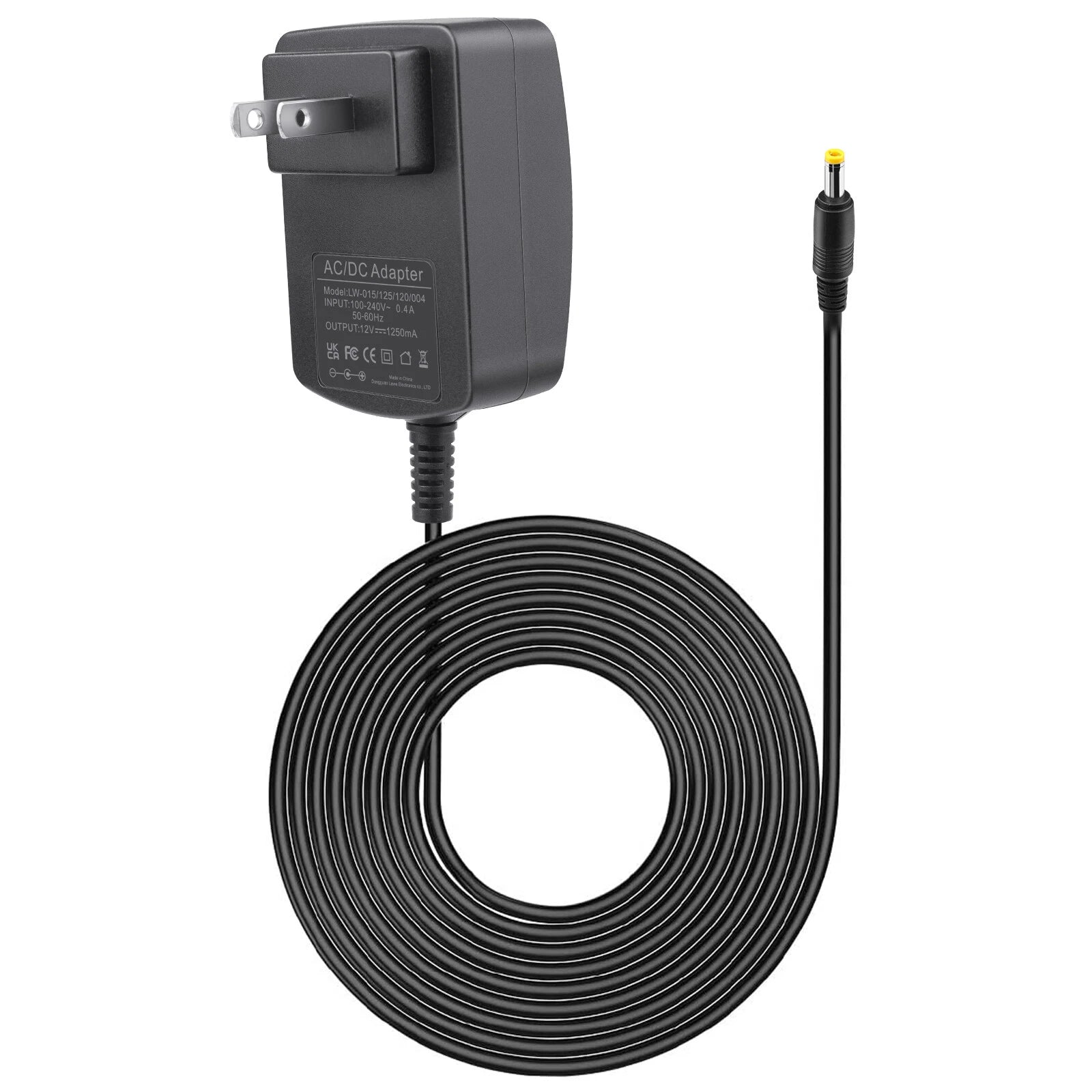 15W Power Supply Adapter For Amazon Echo Dot (3rd Gen) Echo Show 5 Cord Charger