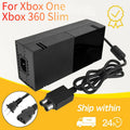 Power Brick for Xbox One, Xbox 360 S Power Supply AC Adapter Charger Replacement
