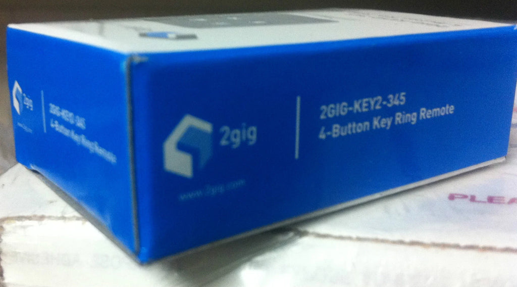 Brand New 2GIG 2GIG-KEY2-345 4 Button Wireless Remote Keyfob, 2gig-key2 Battery