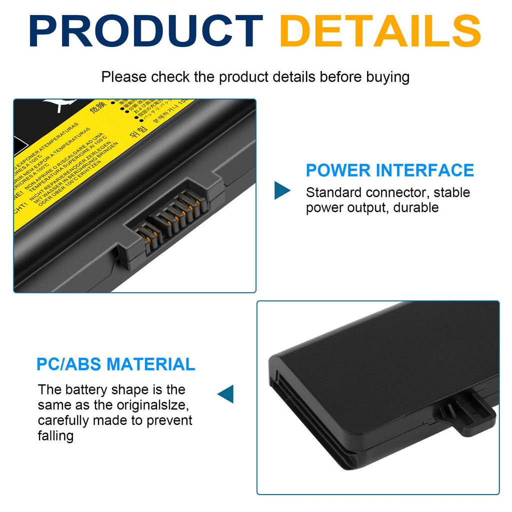 75+ Battery for Lenovo B480 V480 E430 E435 E530 E535 45N1042 45N1043 45N1044