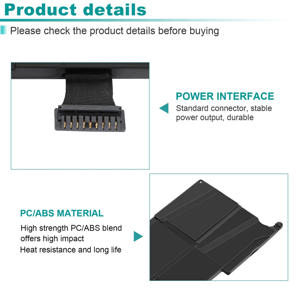 A1375 A1406 Battery for Apple MacBook Air 11" A1370 Late 2010 Mid 2011 A1465