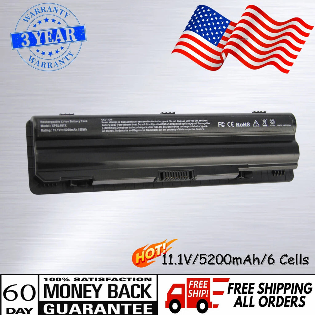 JWPHF Battery for Dell XPS 14 15 17 L401x L501x L502x L701X L702x 312-1127 R795X