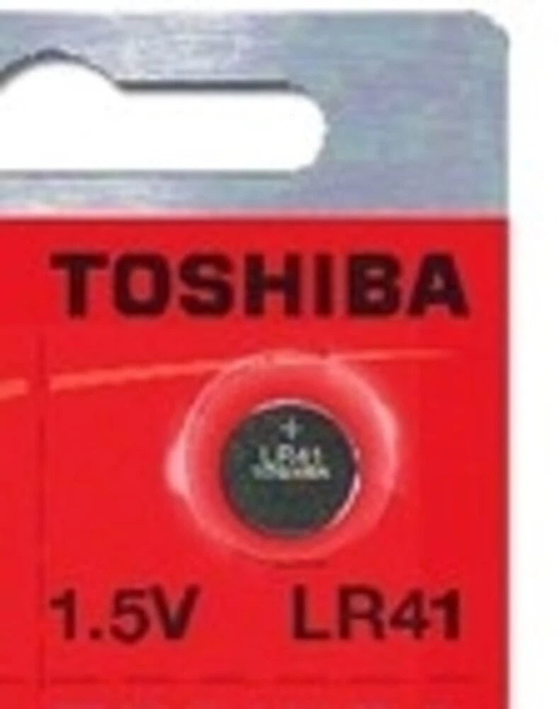 LR41 / AG3 Toshiba 1.5V Alkaline 2 Button Cell Batteries Ships from USA