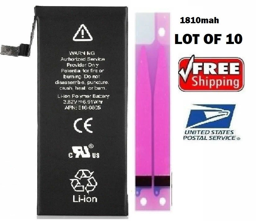 10 x 1810 mAh Li-Ion Battery Replacement For iPhone 6G 4.7" w/ Flex Cable