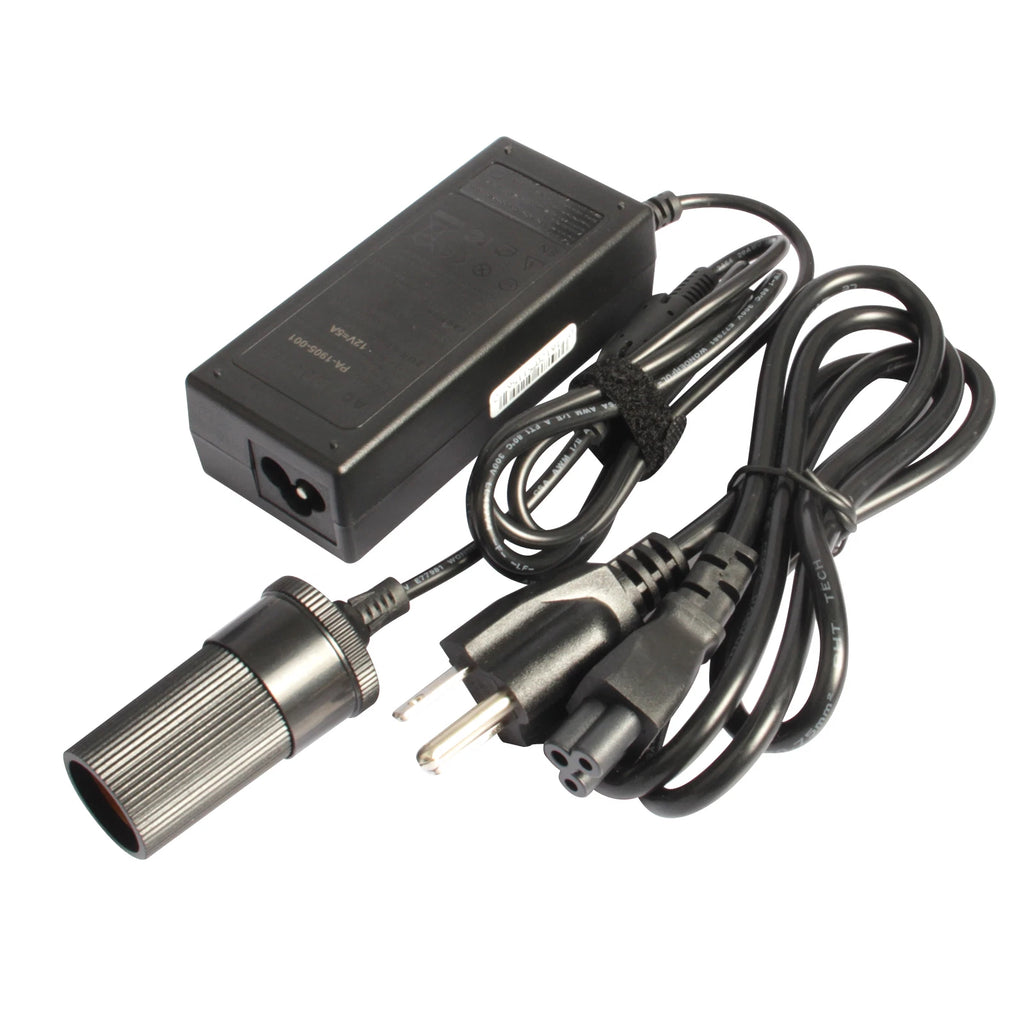 110V AC to 12V DC Car Converter Cigarette Lighter Socket 60W AC Power Adapter