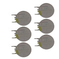 6x CR2016FV-MFR 3V Lithium Coin Battery VERT 2-PIN for EVO CMOS BIOS