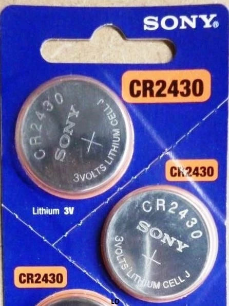 CR 2430 MURATA / SONY LITHIUM BATTERIES (2 piece) 3V Watch Authorized US Seller