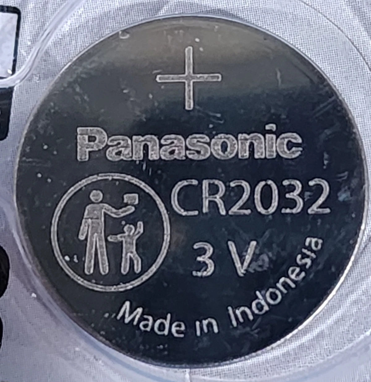 2 pc CARDED PANASONIC CR2032 cr 2032 ECR2032 3v LITHIUM BATTERY EXPIRE 2036