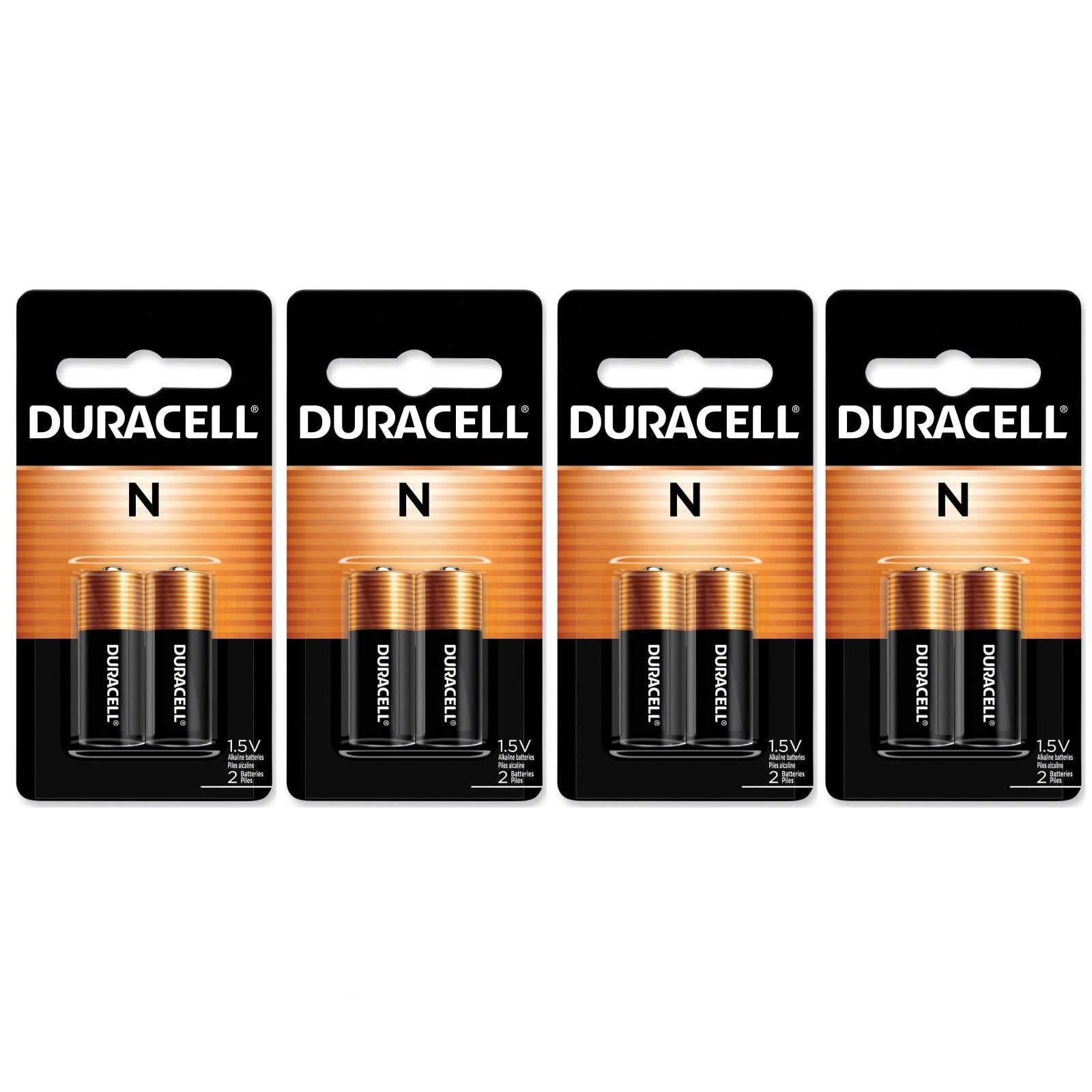 8 N Duracell 1.5V Alkaline Batteries ( Medical, LR1, E90, MN9100 )