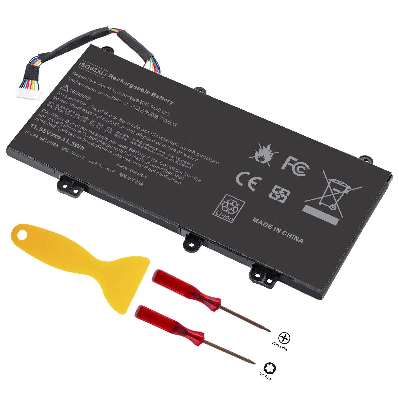 SG03XL Laptop Battery For HP Envy 17-u011nr 17t-u000 m7-u109dx 849049-421 42Wh