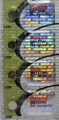 4 Pcs Maxell 361 (SR721W) Coin Cell Silver Oxide Batteries