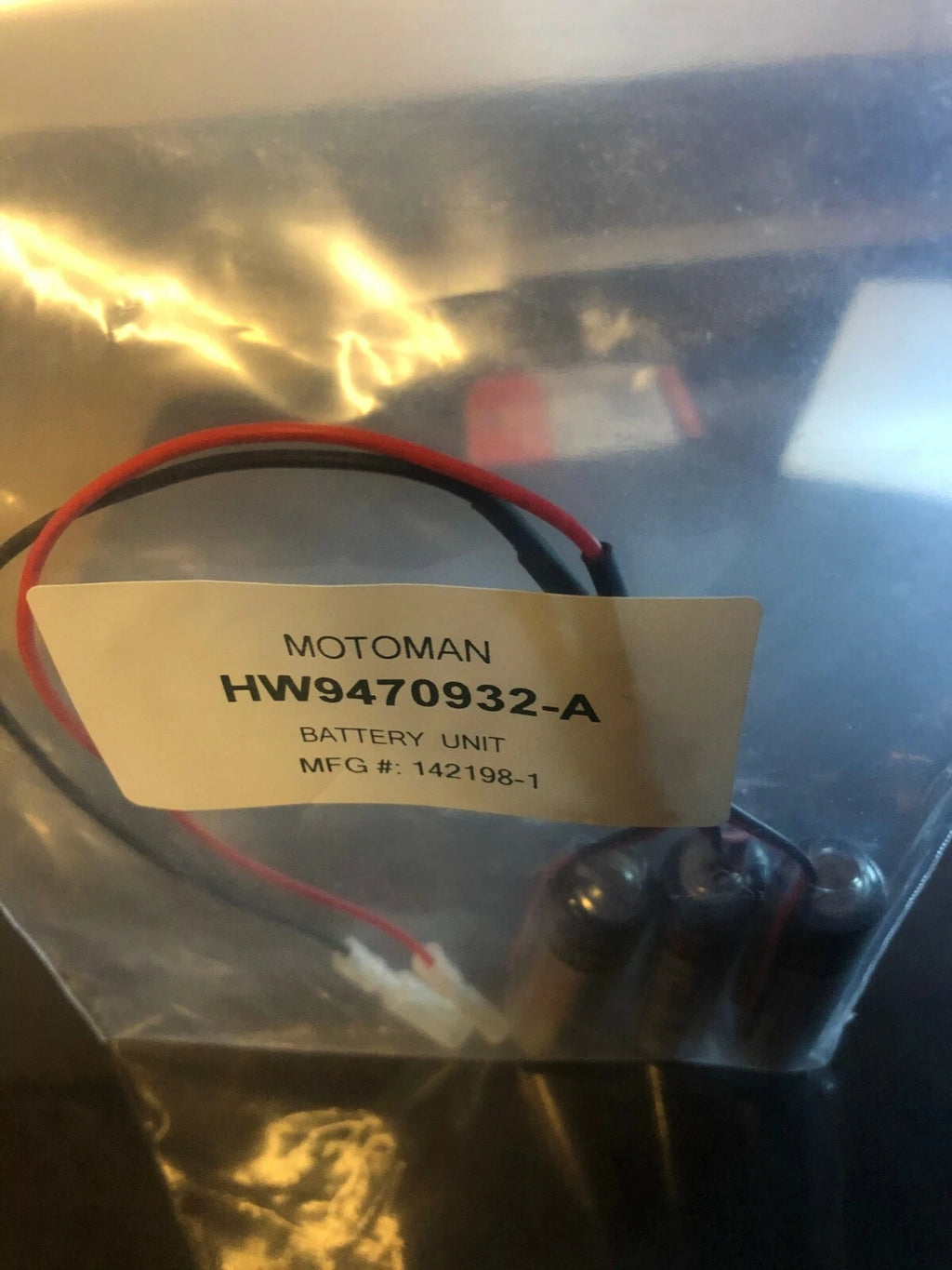 Brand New Yaskawa Motoman 142198-3, HW9470932-A Batteries