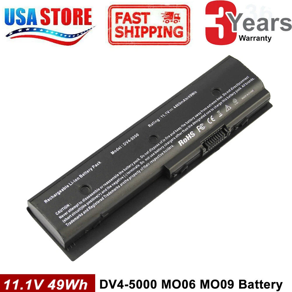 699468-001 671731-001 Battery for HP MO06 MO09 DV4 DV4-5000 DV6 DV7 HSTNN-LB3P