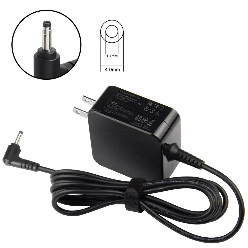 AC Adapter Charger for Lenovo IdeaPad 310 320 330 Laptop Power Supply Cord US