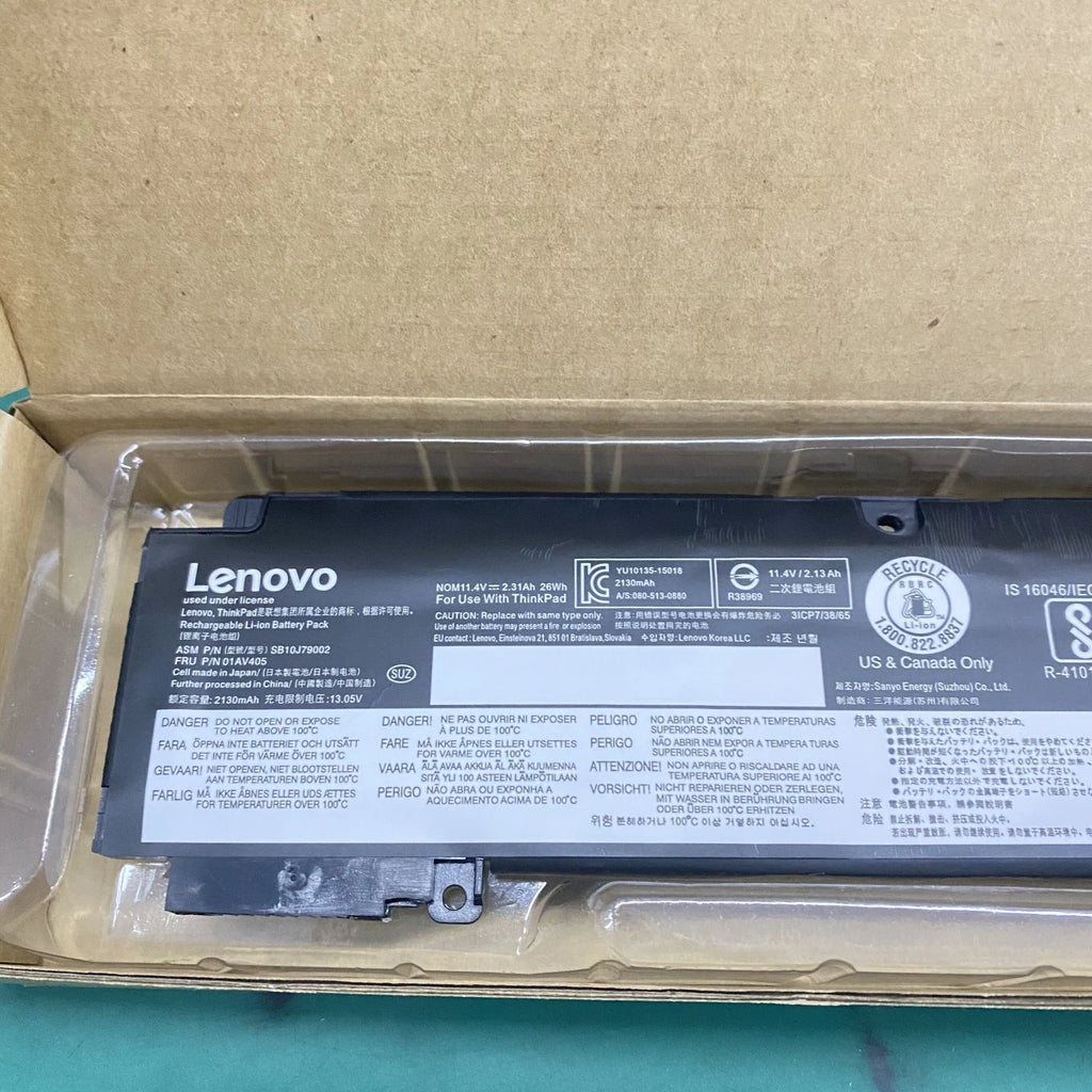 Genuine 01AV405 01AV406 01AV407 Battery for Lenovo ThinkPad T460s T470s 00HW024