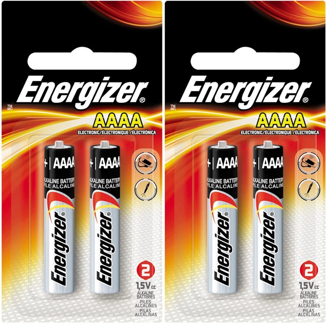4 ENERGIZER Max AAAA E96BP ENERGIZER 1.5V Batteries Exp. 2023