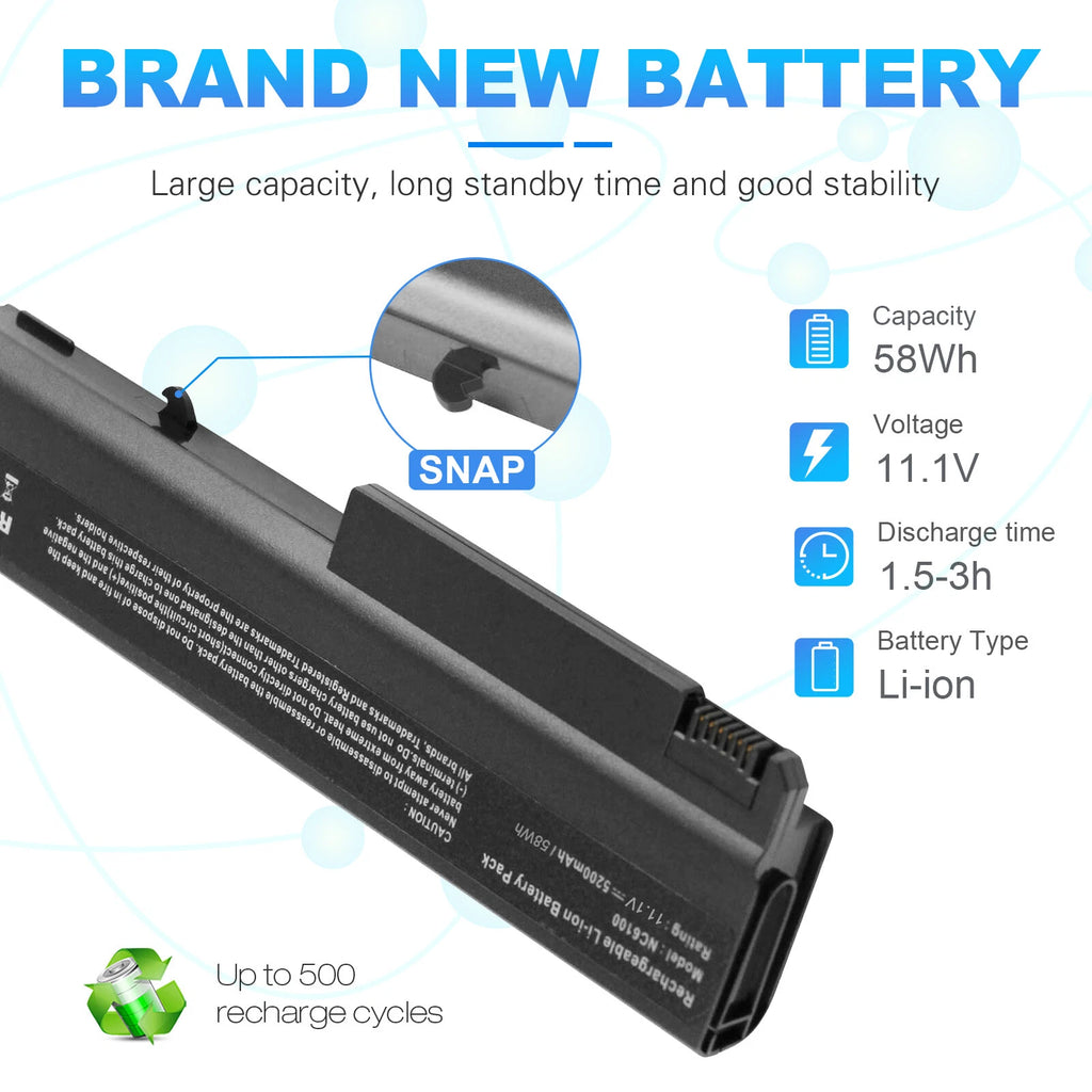 Laptop Battery For HP Compaq 6910p 6710b 6710s 6715s NC6120 NC6230 NX6140 NX6300