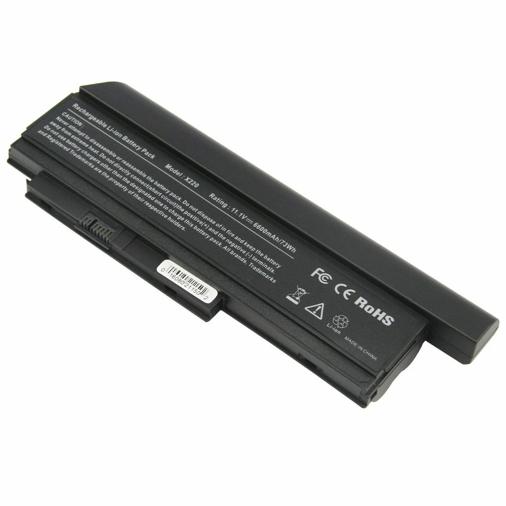 For Lenovo ThinkPad X220 X220i Battery 0A36282 0A36283 0A36307 6600mAh 9Cell