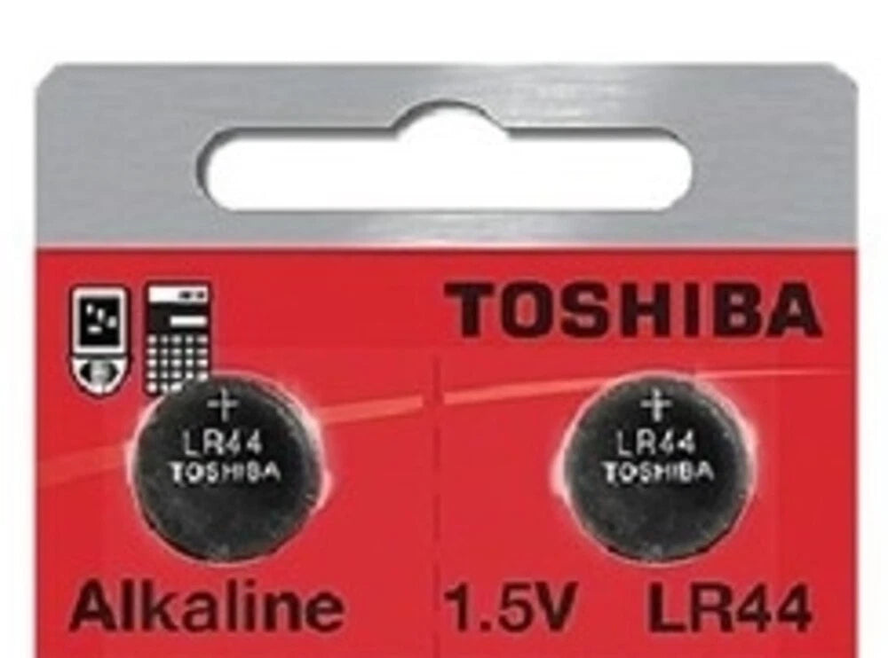 LR44 / AG13 Toshiba 1.5V Alkaline Pack Of 6 Button Cell Batteries Ships from USA