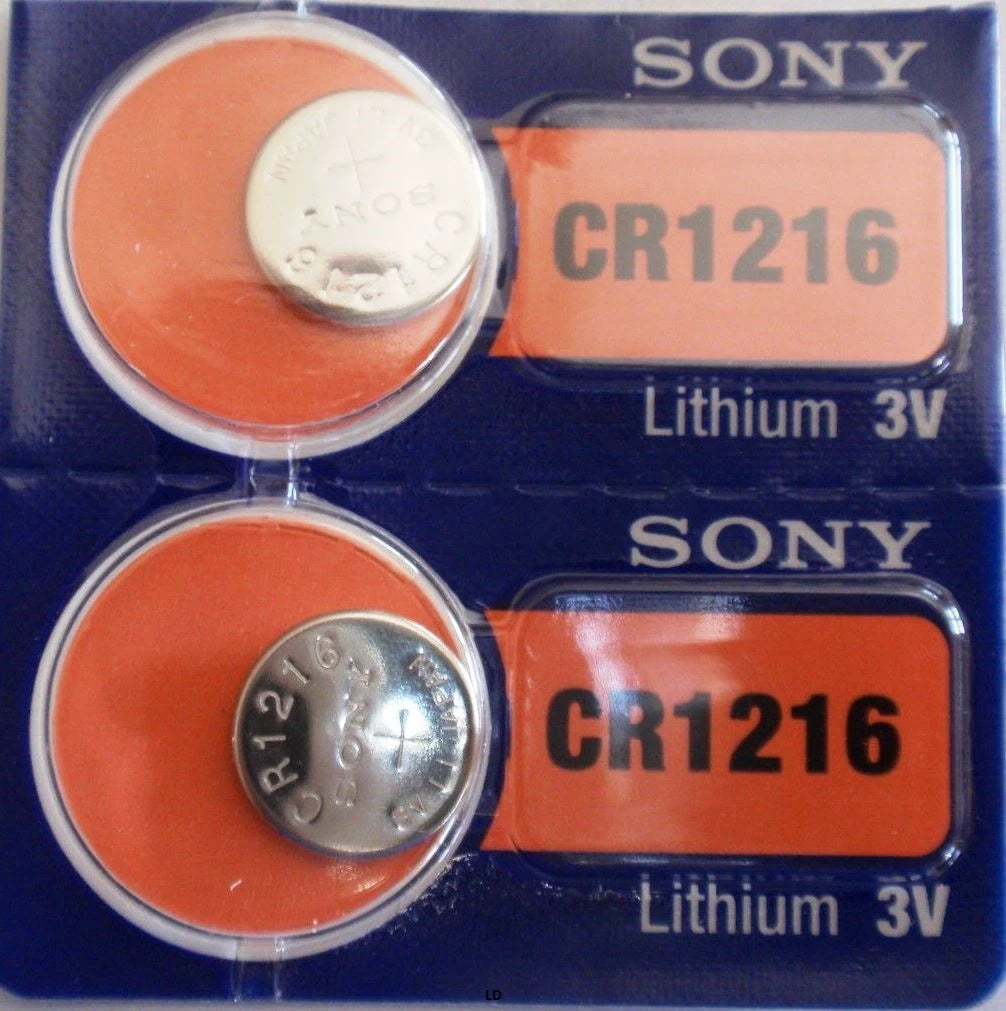 CR 1216 MURATA / SONY LITHIUM BATTERIES (1 piece) 3V Watch Authorized US Seller