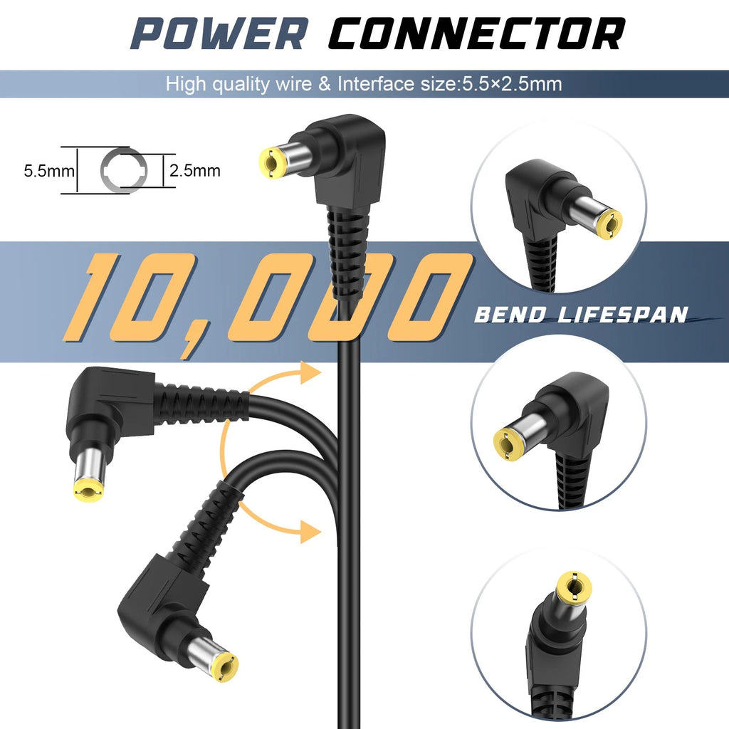 LOT 72W Adapter Charger For Panasonic ToughBook CF-18 CF-19 CF-29 CF-30 CF-73 US