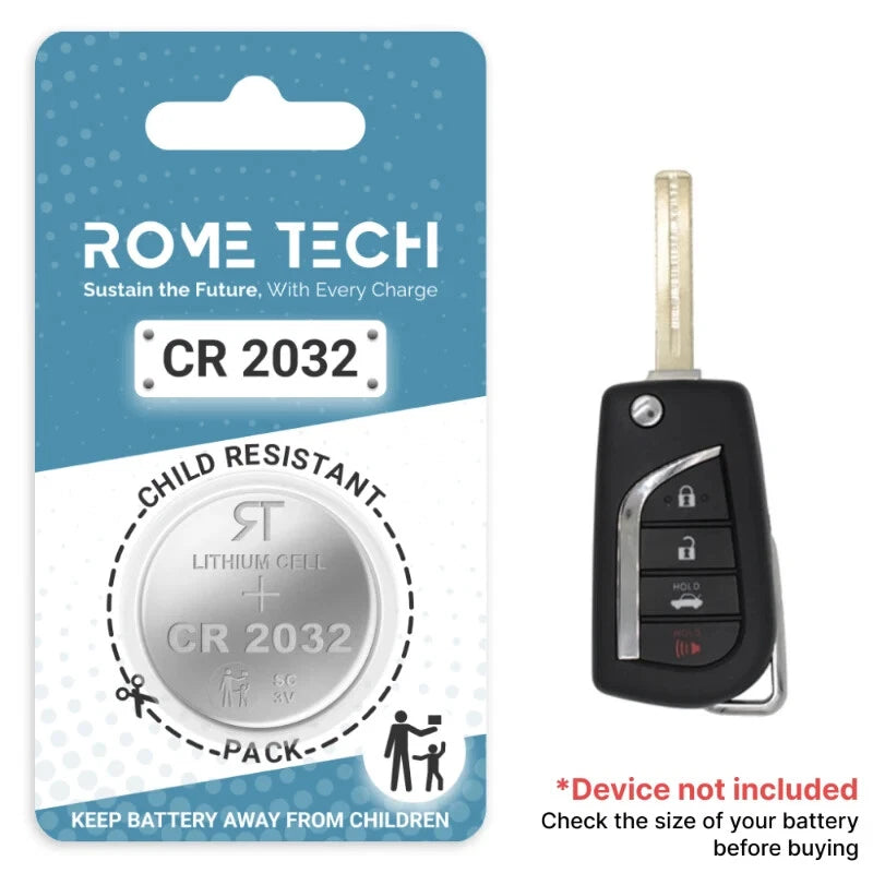 Key Fob Battery Replacement for Toyota Corolla 2021 2020 2019 - 2009 1 or 2 Pack