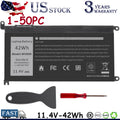 Lot For Dell Inspiron Battery WDX0R 15 5567 5568 13 5368 7368 7569 7579 WDXOR