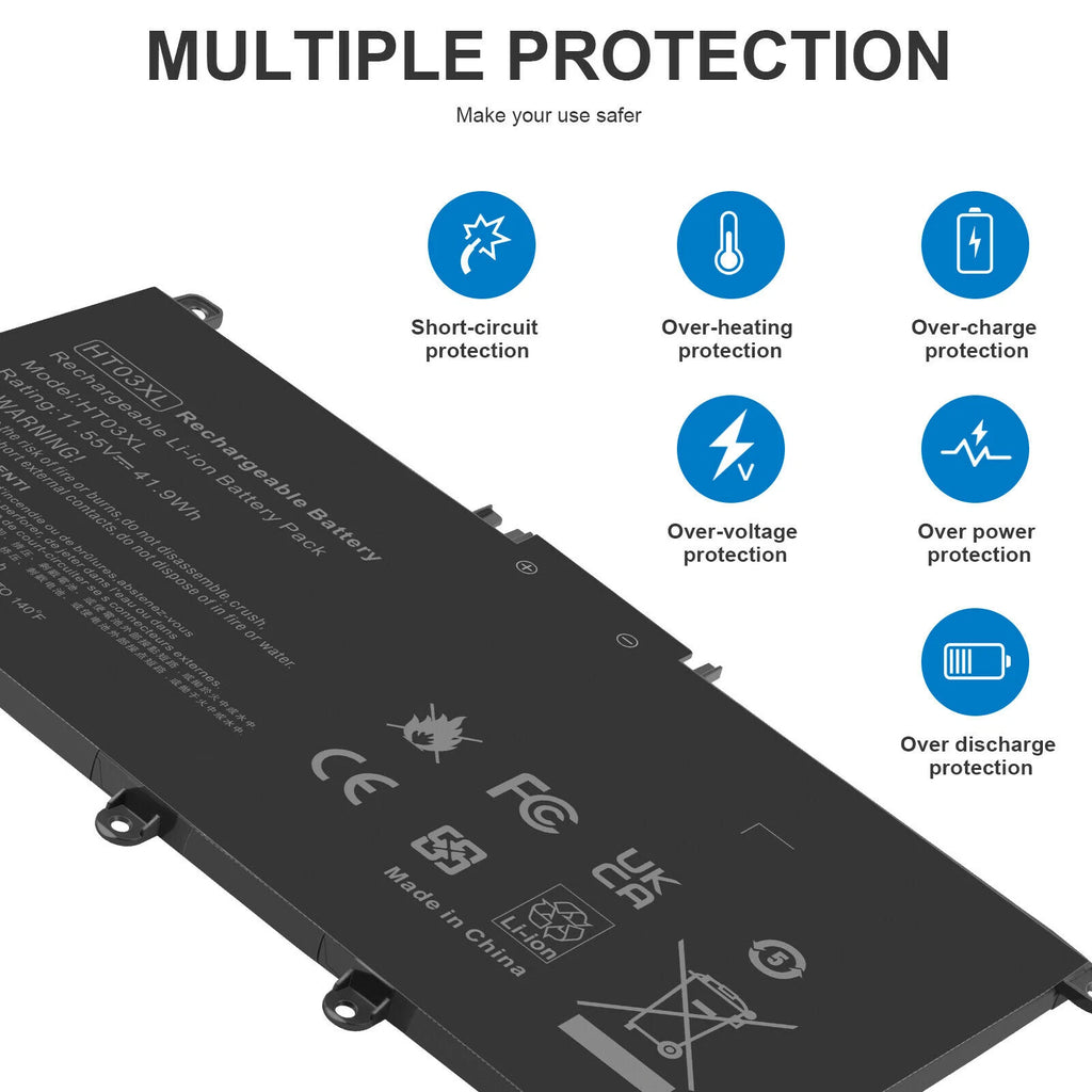 HT03XL Battery for HP Pavilion L11119-855 15-CS 15-DA 245 250 255 G7 340 348 G5