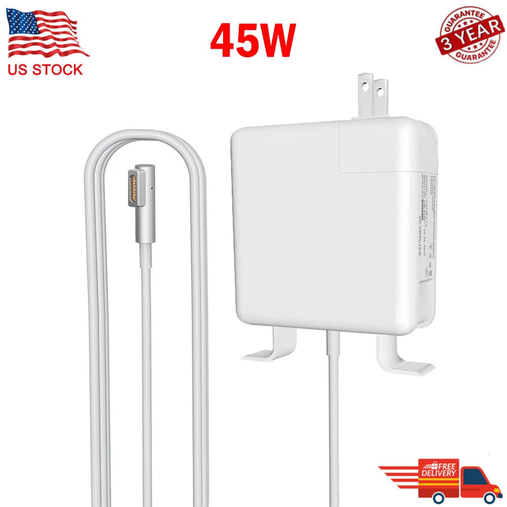 45W Power Supply AC Adapter Cord Charger for Apple Macbook Air 11" 13" A1374 NEW