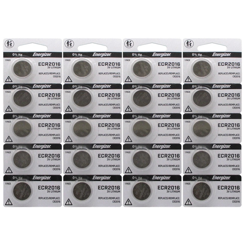 Energizer - CR2016 2016 3-Volt Lithium Battery 20 pk