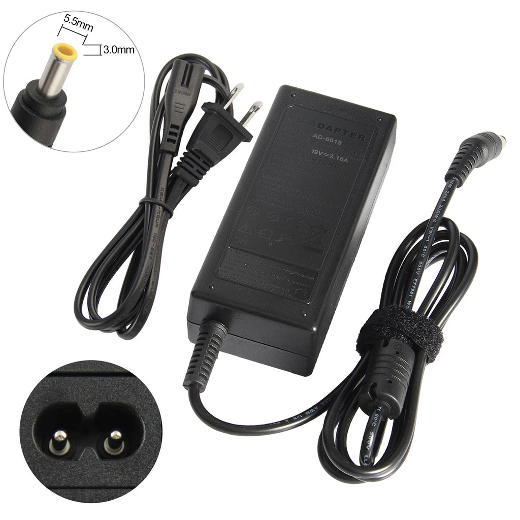 AC Adapter Charger Power Cord for SAMSUNG RV515-A01 RV520-W01 NP305E7A NP-RV711