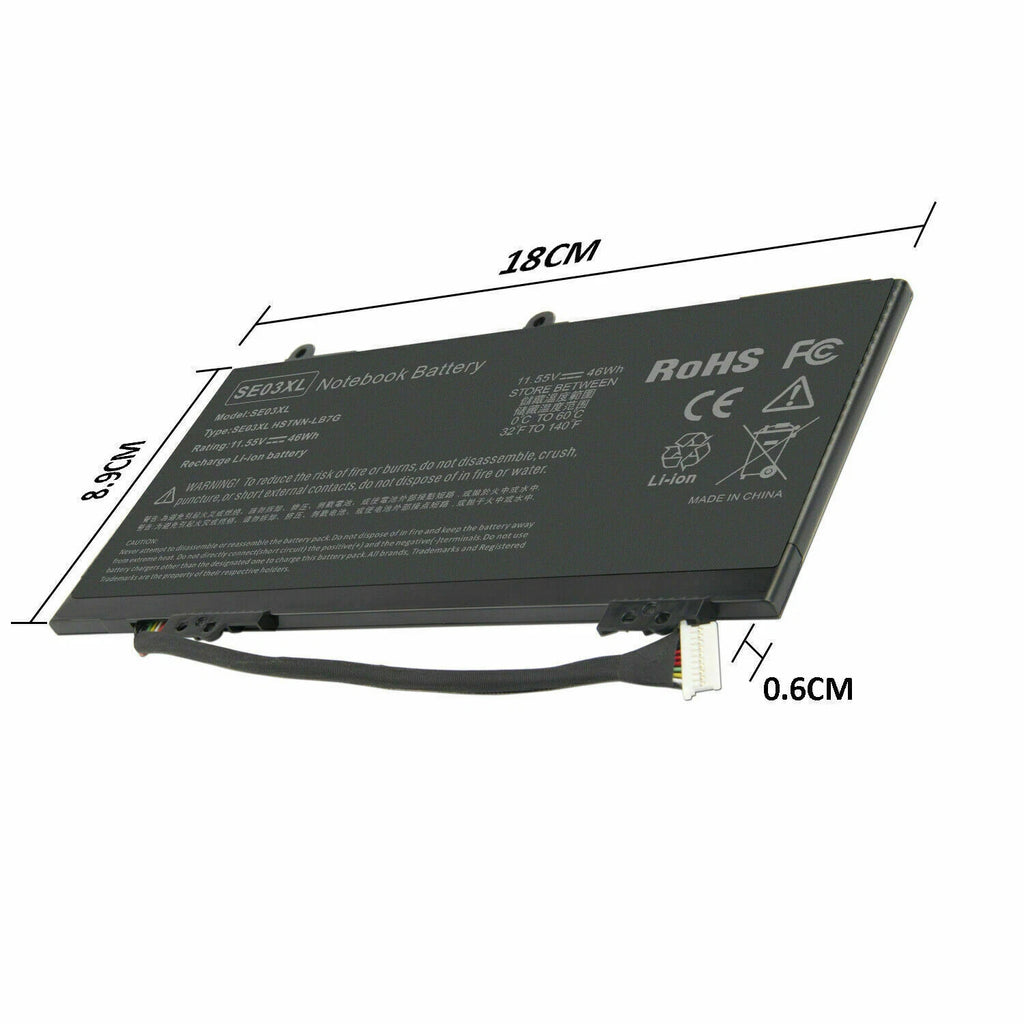 SE03XL Battery for HP Pavilion 14-AL HSTNN-LB7G 849568-421 849908-850 11.55V 46W