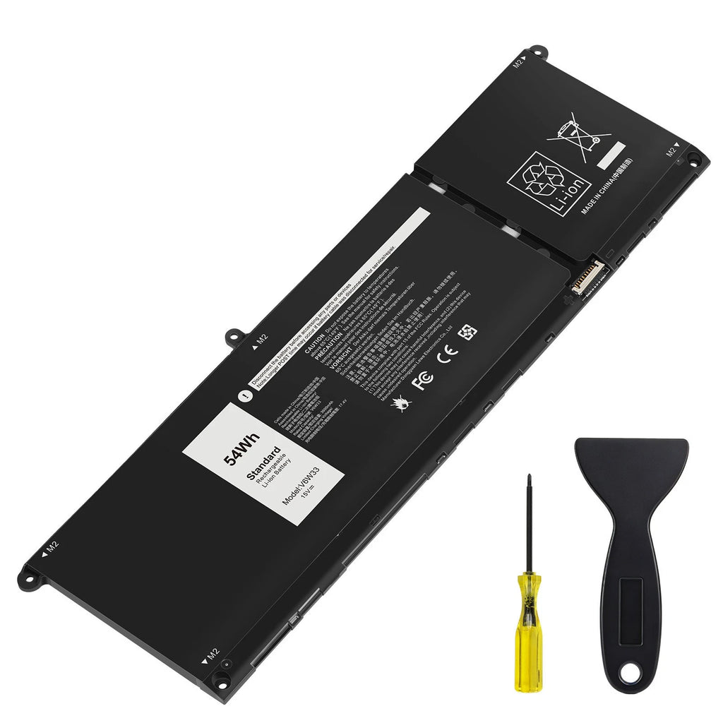 New V6W33 15V 54Wh Battery for Dell Inspiron 15 5415 5510 5515 Latitude 13 3320
