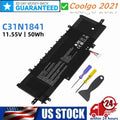 50WH C31N1841 Battery For Asus ZenBook Q427 Q427F Q427FL UX334 UX434 UM433 UM434
