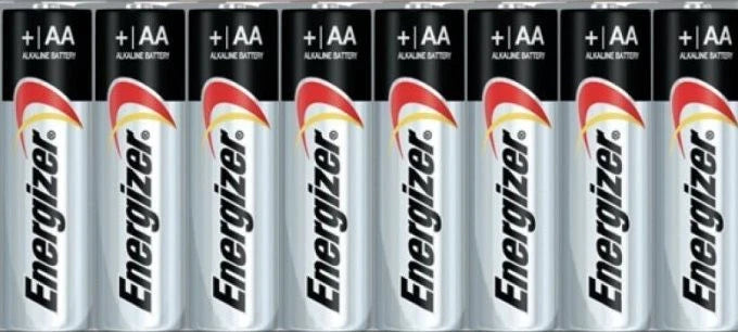 8 Energizer AA Max Alkaline Battery Bulk Exp 2027
