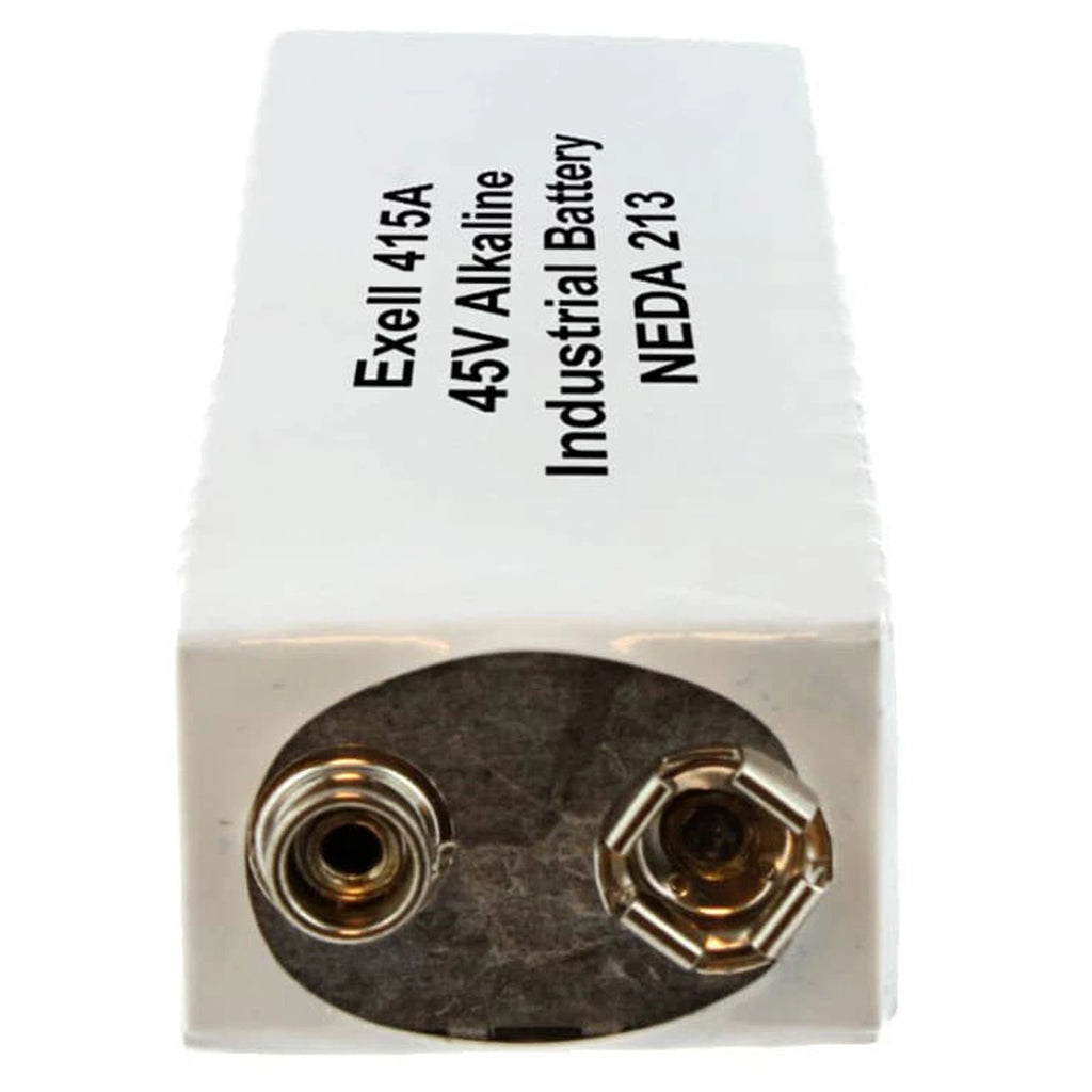 Exell 415A Alkaline 45V Battery NEDA 213, Compatible With 30F20, BLR102, A415