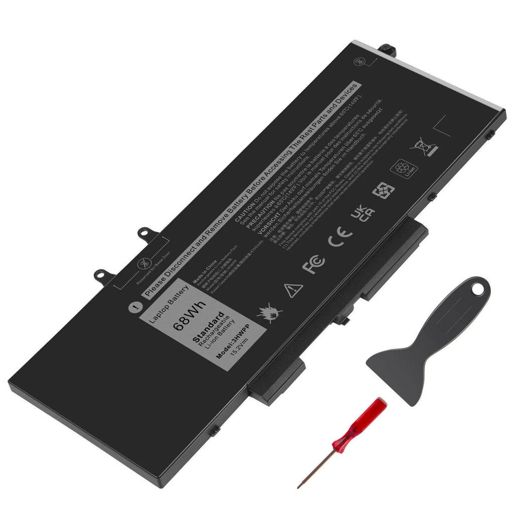 4GVMP Battery for Dell Latitude 5400 5500 Precision 3540 9JRYT C5GV2 68Wh