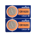 Murata CR1620 Lithium Button Cell Battery (2 Count)