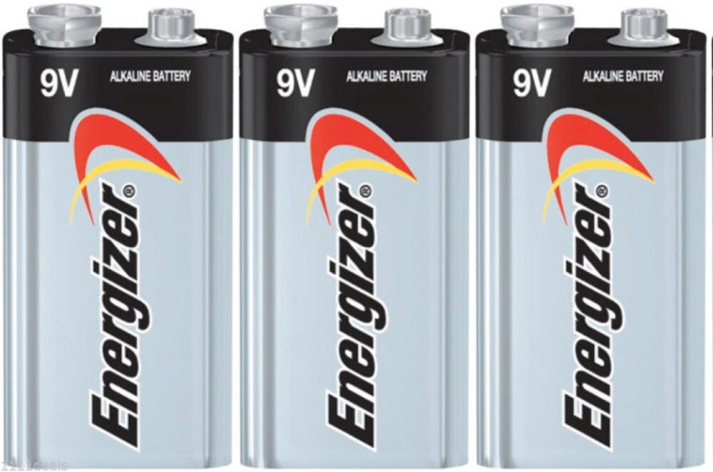 5 FRESH Energizer Max 9V 9 Volt E522 1604 Alkaline Battery Bulk EXP 2023