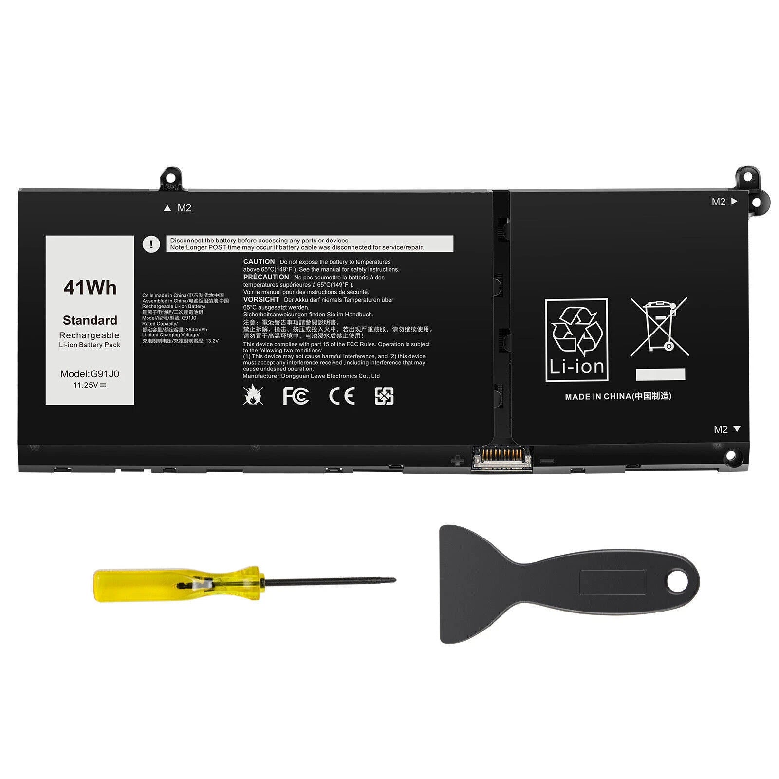 For Dell Latitude 3320 3420 3520 Inspiron 3515 3420 3520 Battery - G91J0
