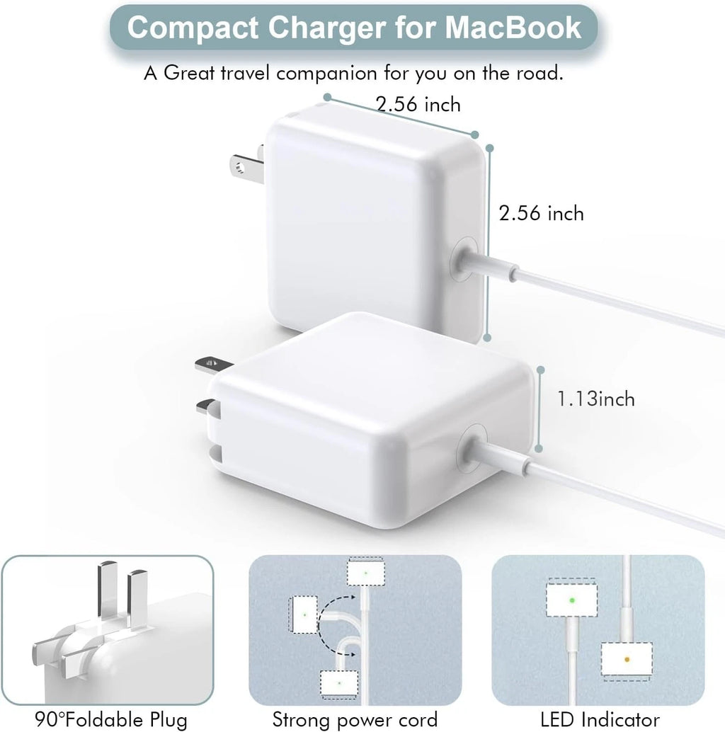 For 13" Apple MacBook Air A1466 Adapter 2012 2014 15 2016 A1435 Notebook Charger