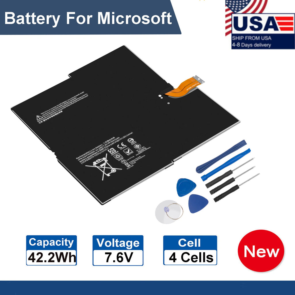 New Replacement Battery for Microsoft Surface Pro 3 Pro3 Model 1631 G3HTA005H