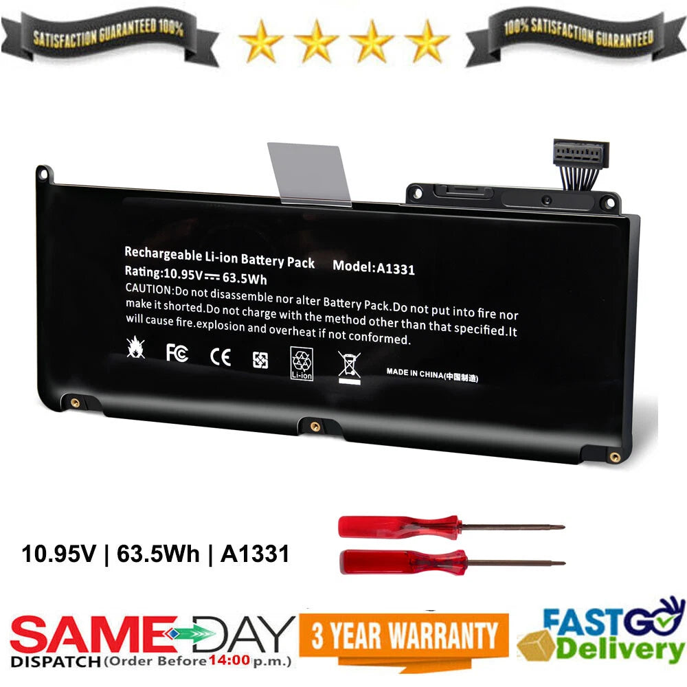 Battery A1331 For APPLE MacBook A1342 Unibody 13'' 661-5391 Late 2009 / Mid 2010