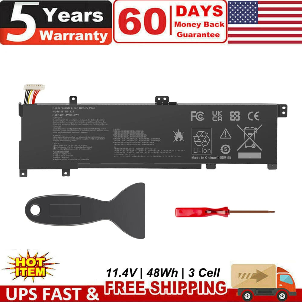 B31N1429 Laptop Battery for Asus VivoBook K501LX K501UX K501UB K501LB K501UW PC