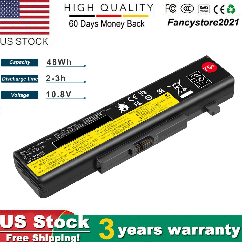 75+48Wh Battery For Lenovo ThinkPad E430 E431 E435 E440 E445 E530 E535 E540