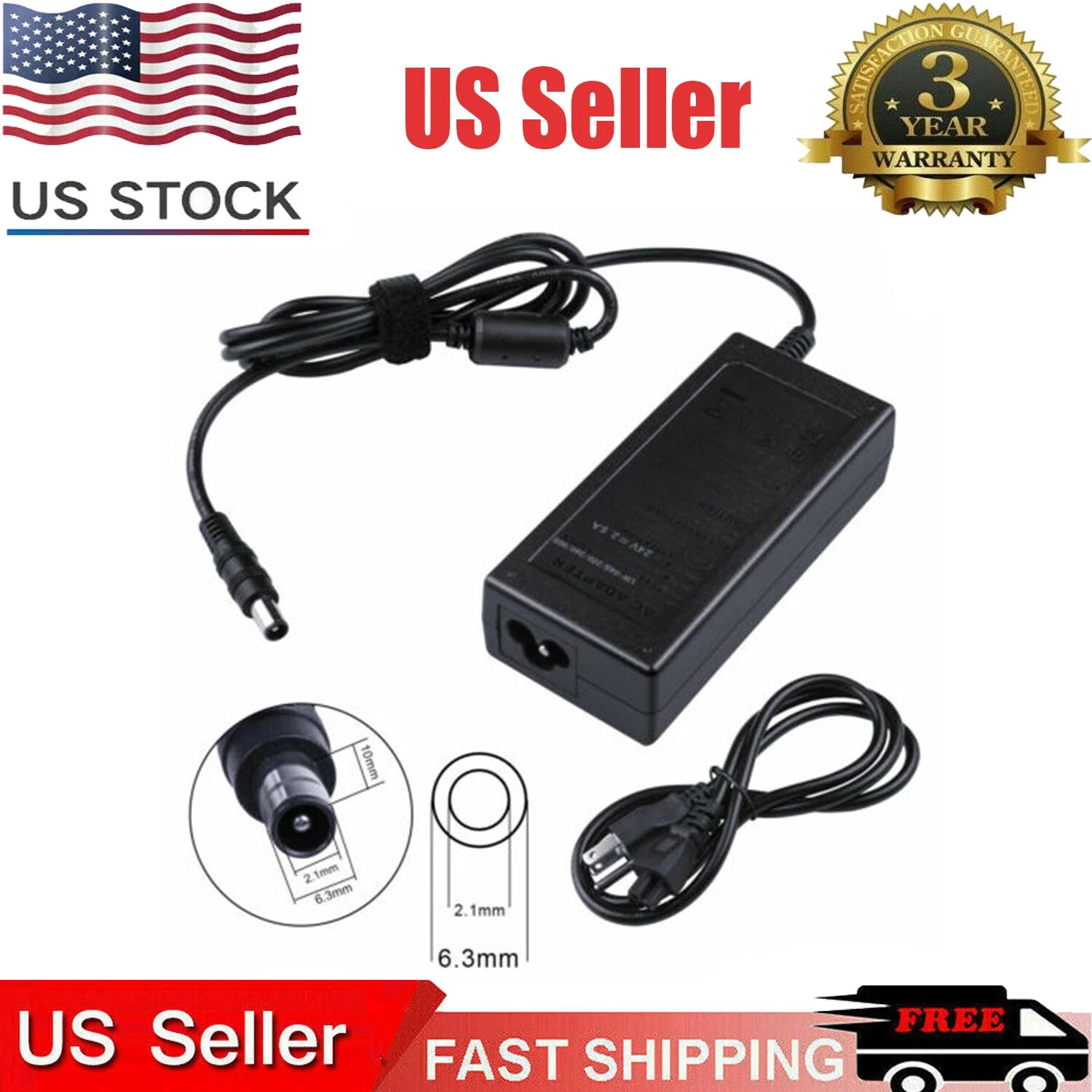 AC Adapter Charger for Samsung Wireless Audio Soundbar HW-J355 HW-J370 HW-J8500