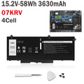 Battery 07KRV For Dell Latitude 5430 5330 Precision 3570 P104F H4PVC Y86WG 4FVJG