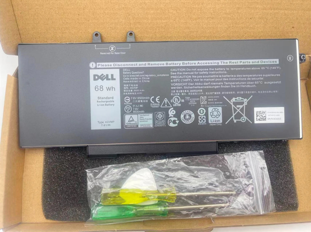 Genuine 4GVMP Battery For Inspiron 7590/7591/7791 2-in-1 P84F P84F001 P42E OEM