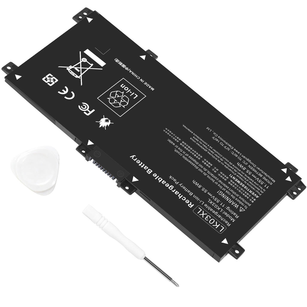 LK03XL Battery for HP Envy X360 15-BP 15-BQ 15-CN 916368-541 L09281-855 55.8Wh