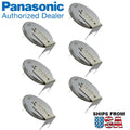 6x CR-2032/GUN 3V Lithium Coin Battery Horz 3 Pins Tab PC C-MOS RTC